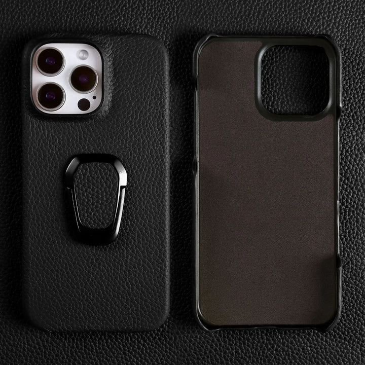 Pivot Frame Leather iPhone Case