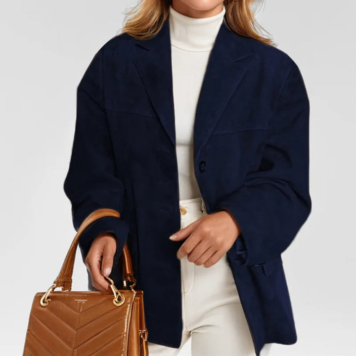 Faustina Suede Trench Coat