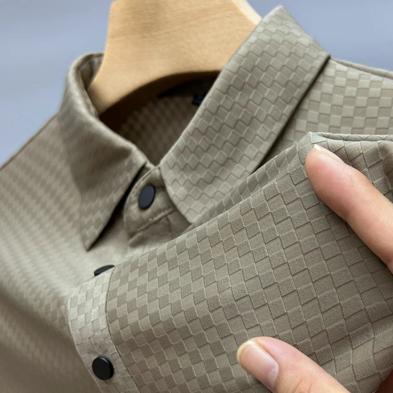 Milan Grid-Silk™ Polo
