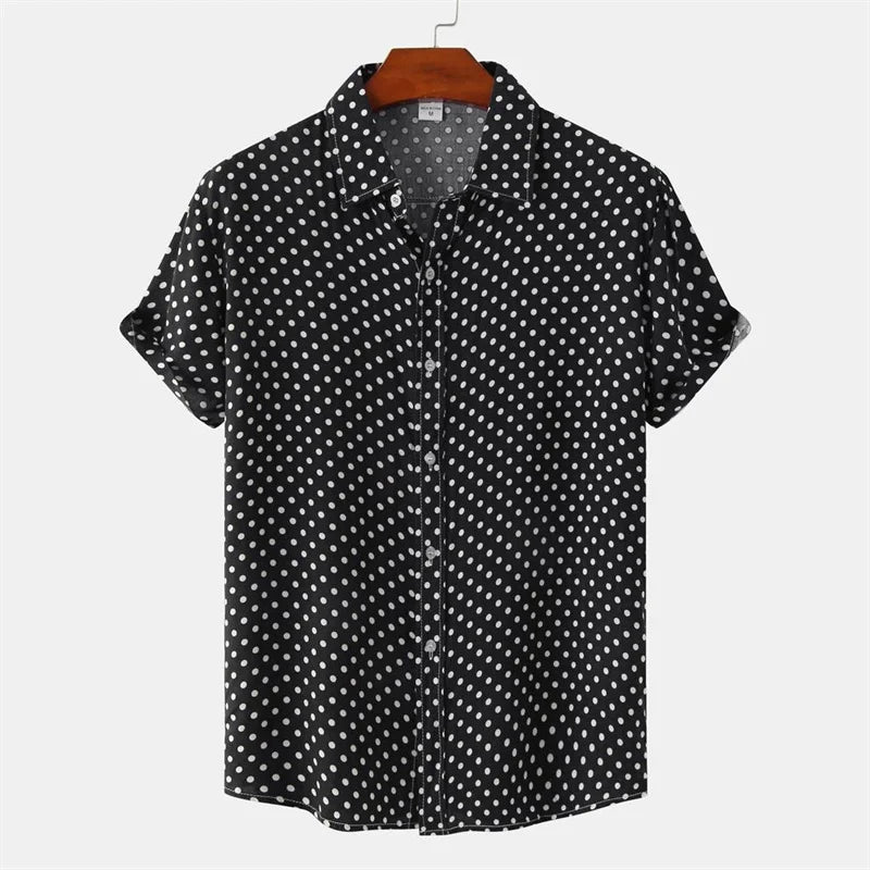 Tavari Casual Polka Dot Shirt