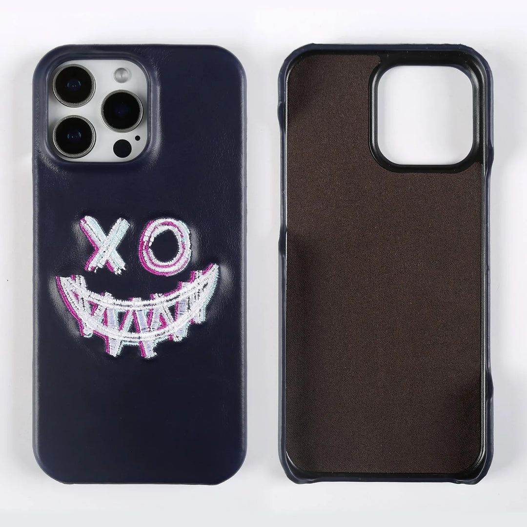 Chaos Leather iPhone Case