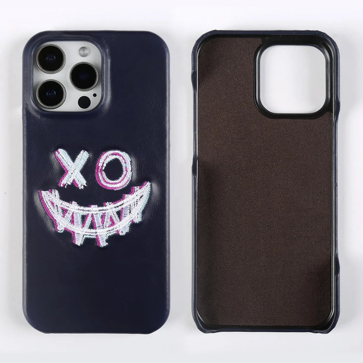 Chaos Leather iPhone Case