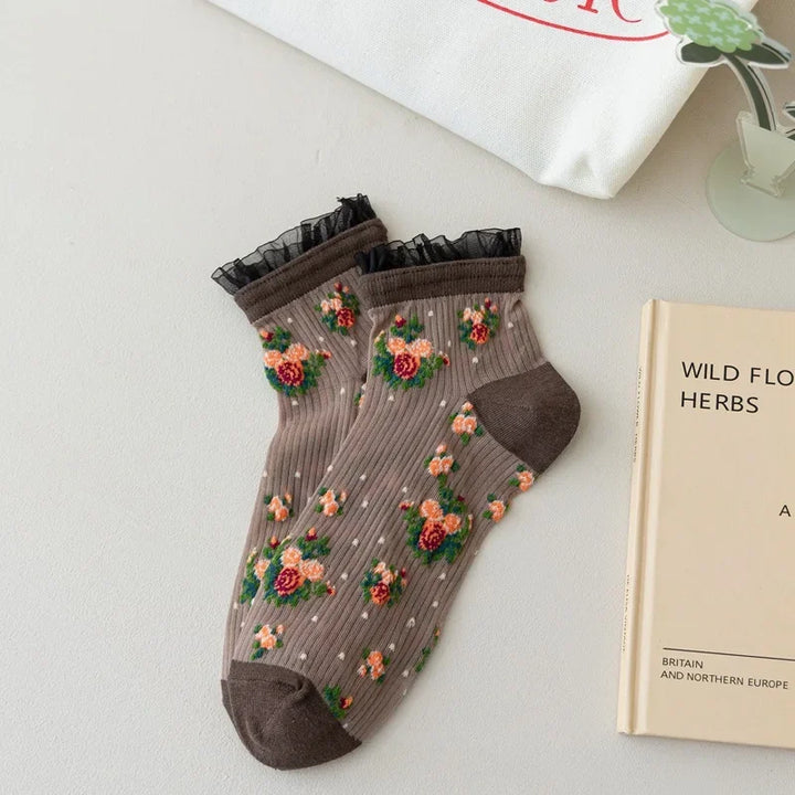 Heirloom Lace Socks