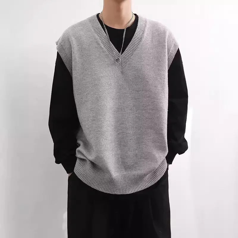New York Cotton Knit Vest