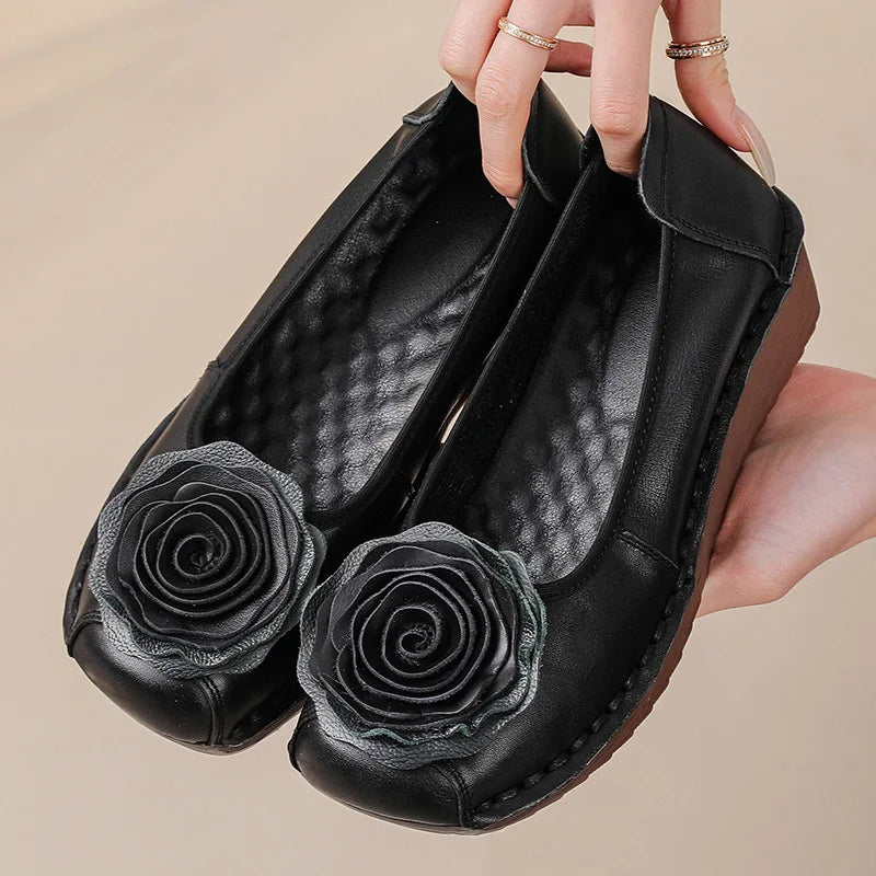 Rosette Heirloom Slip Ons