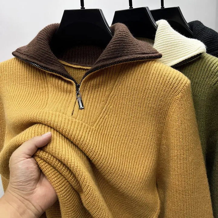 Atlas High Neck Quarter Zip