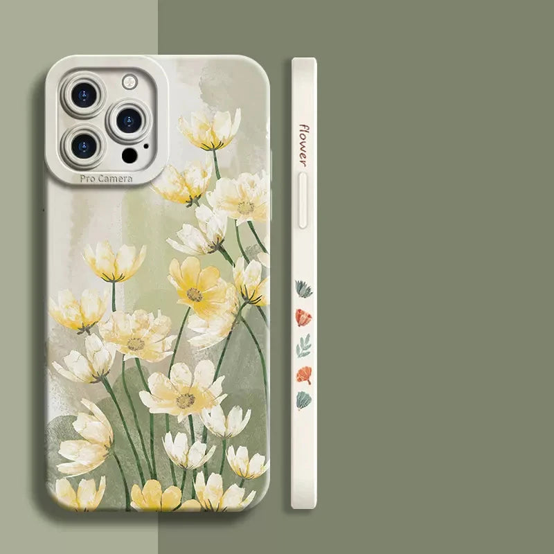Blooming Canvas iPhone Case