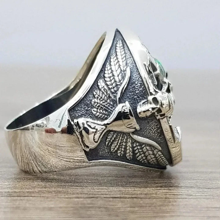 Memento Mori Signet Ring