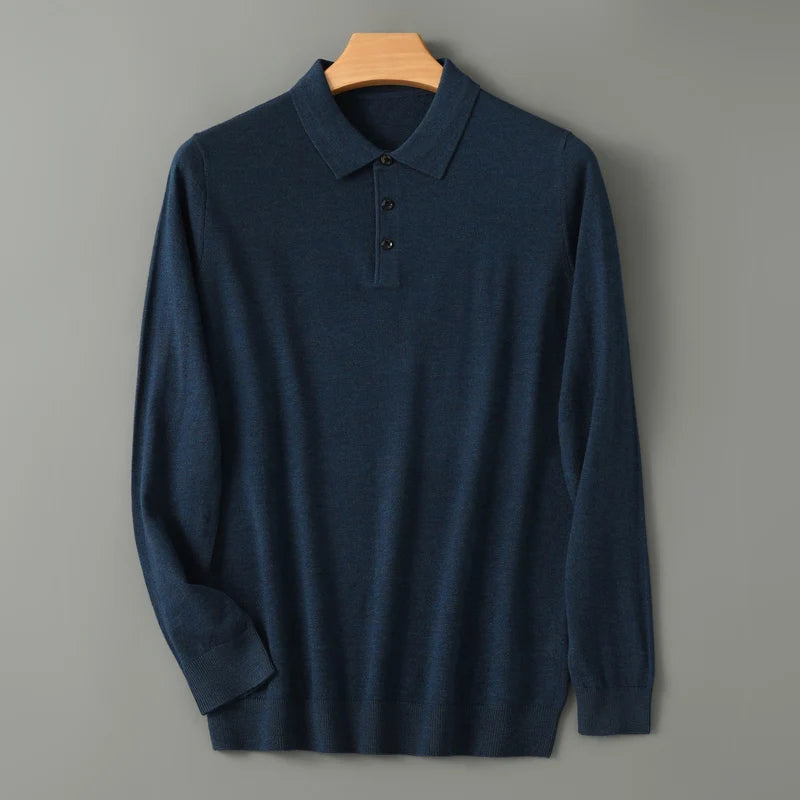 Goldbourne 100% Merino Wool Polo