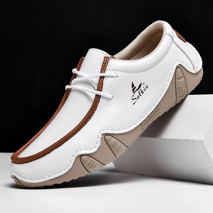 Salkin Leather Low Tops