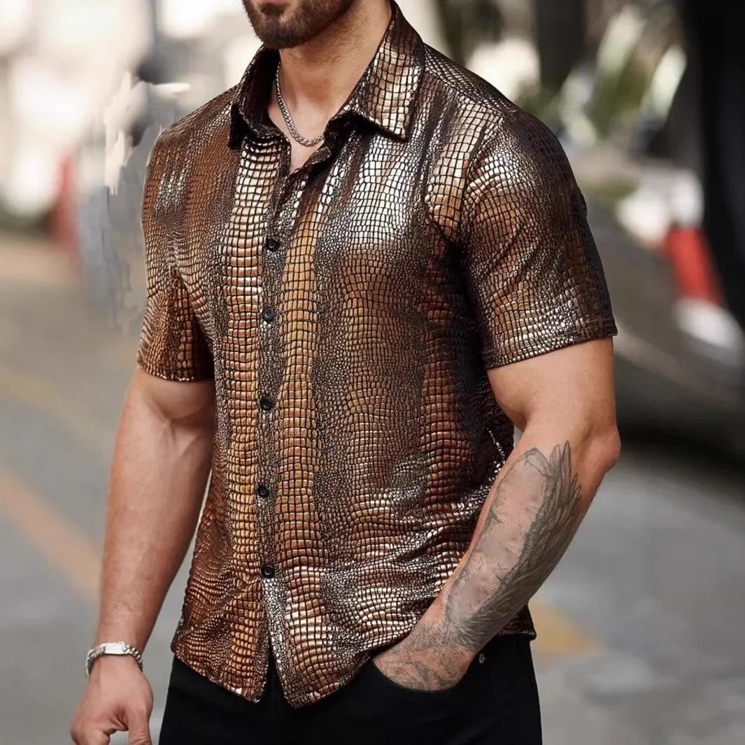Python Mirage Button-Up