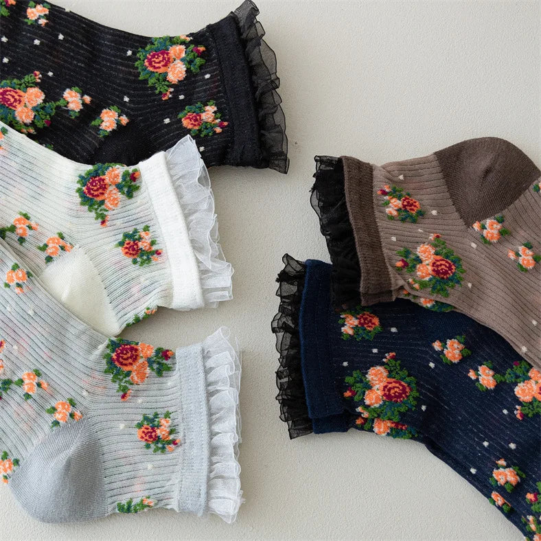 Heirloom Lace Socks