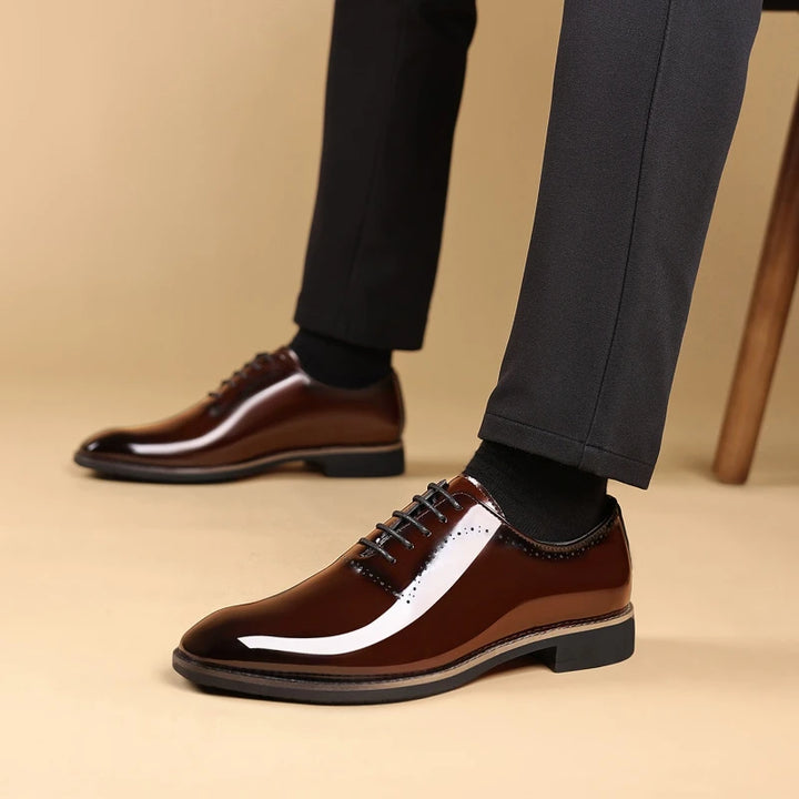 Masaccio Patent Leather Oxfords