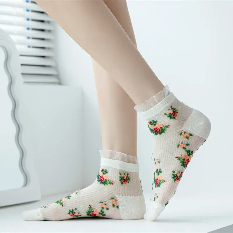Heirloom Lace Socks