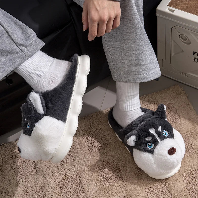 Subwoofer Plush Slippers