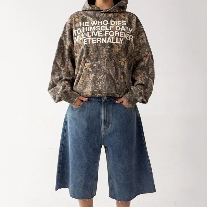 Luke 9:23 Camo Hoodie