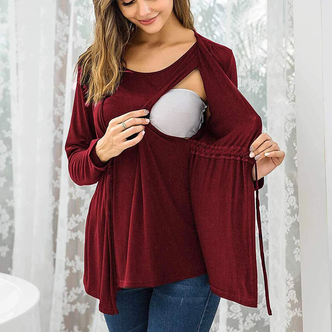 Hidden Layer Nursing Top