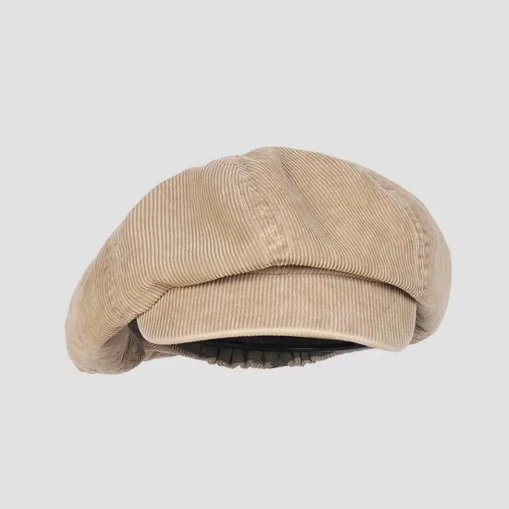 Newsboy Corduroy Cap
