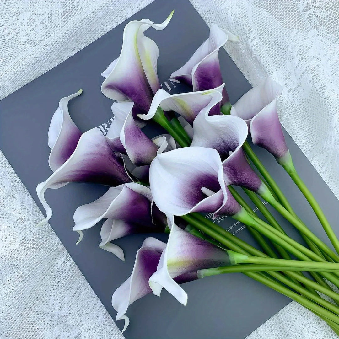 RealTouch 5 Pc Calla Lily Bouquet