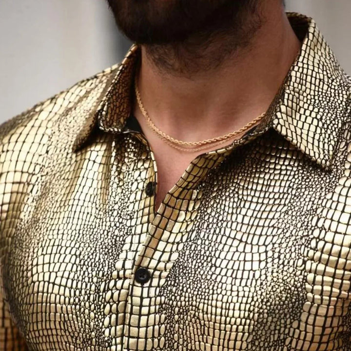 Python Mirage Button-Up