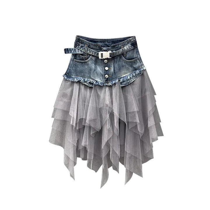 Fray Day Denim Skirt