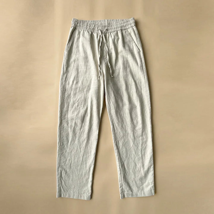 Braxton Cotton Linen Trousers