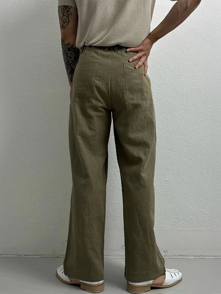 Driftcut Linen Trousers