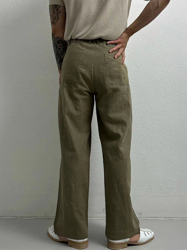 Driftcut Linen Trousers