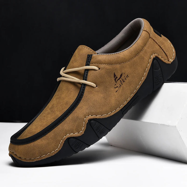 Salkin Leather Low Tops