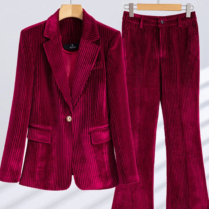 Velvet Dream Corduroy Suit