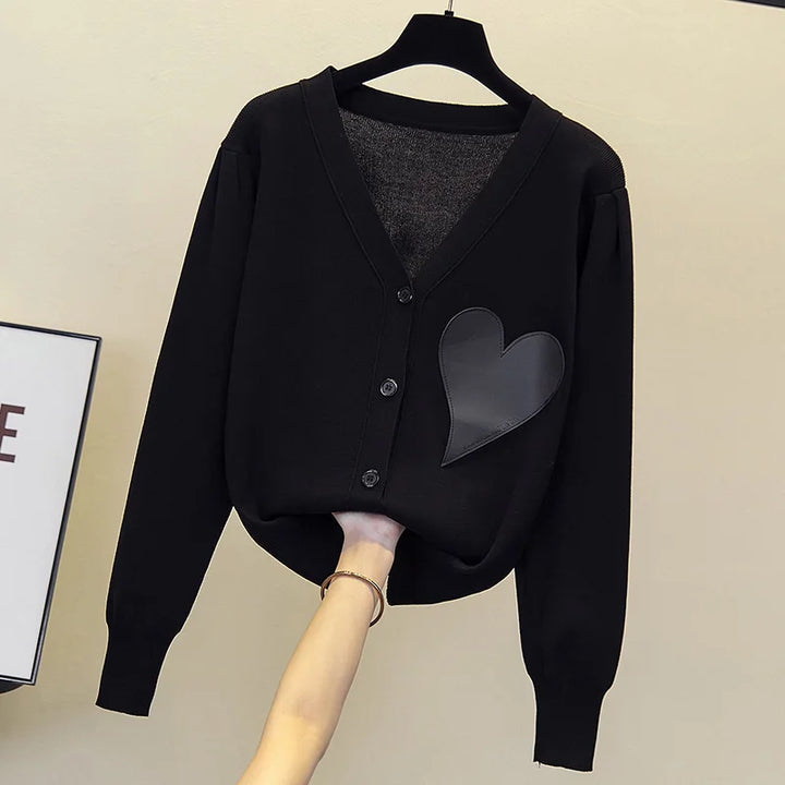 Heartbeat Patch Knit
