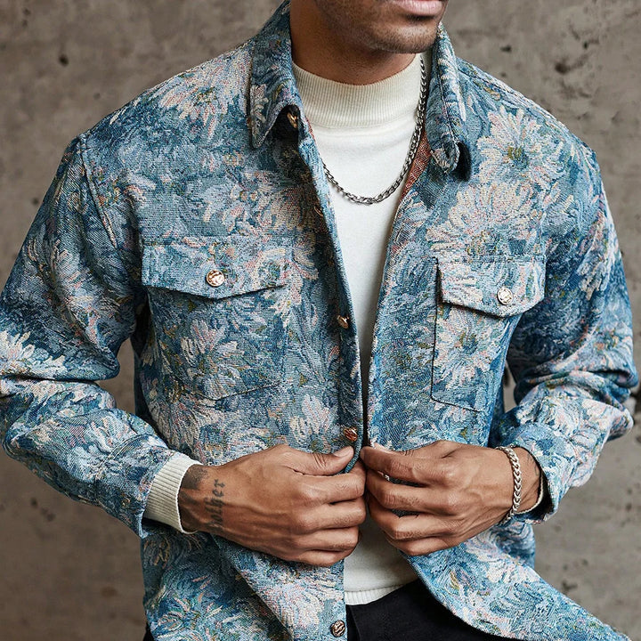 Baroque Bloom Overshirt