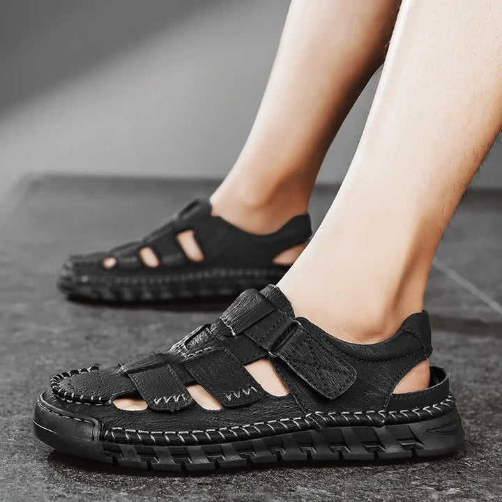Bravaro Leather Sandals