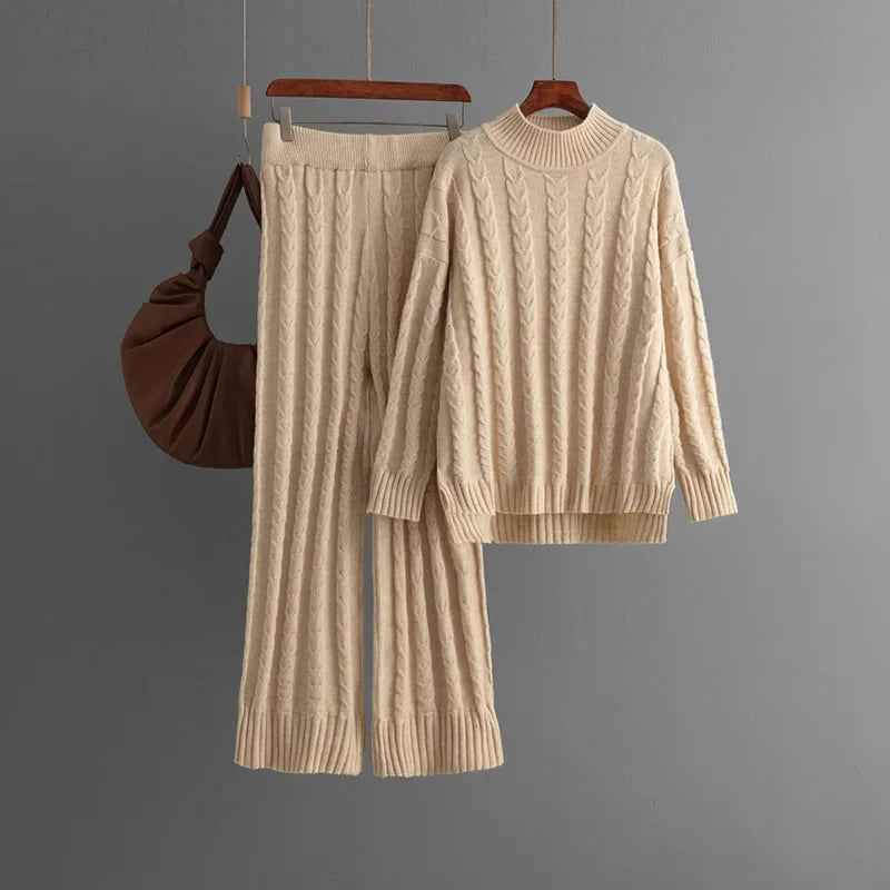 Marlowe Cable Knit Set