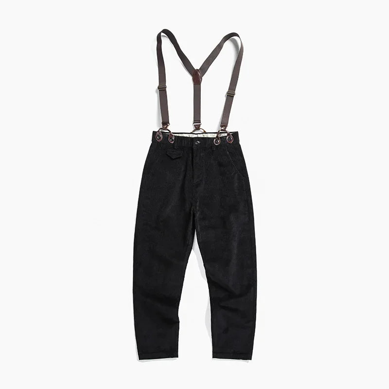 Retro Corduroy Overalls