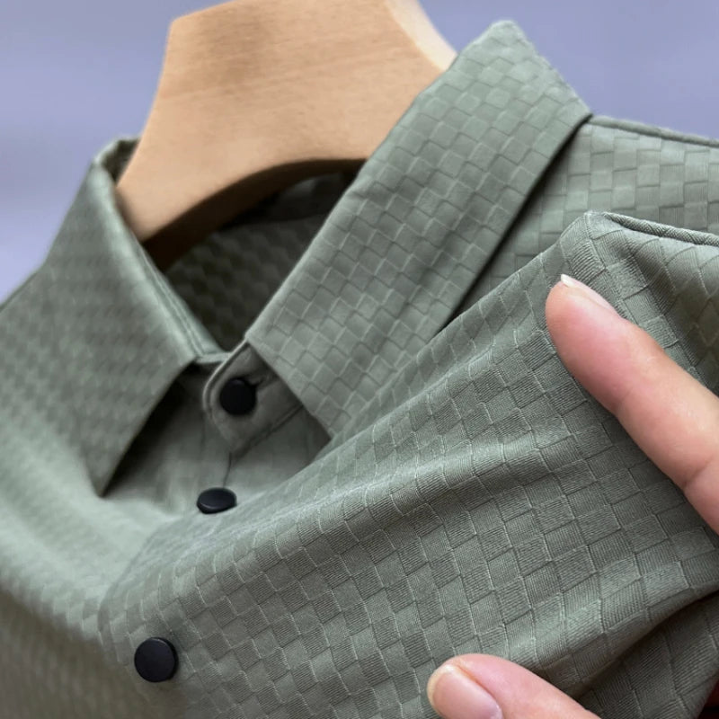 Milan Grid-Silk™ Polo
