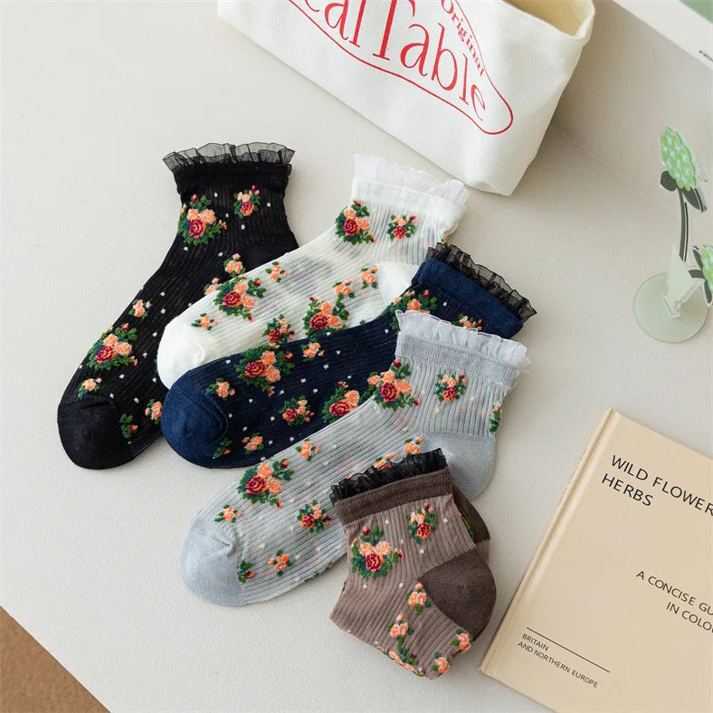 Heirloom Lace Socks