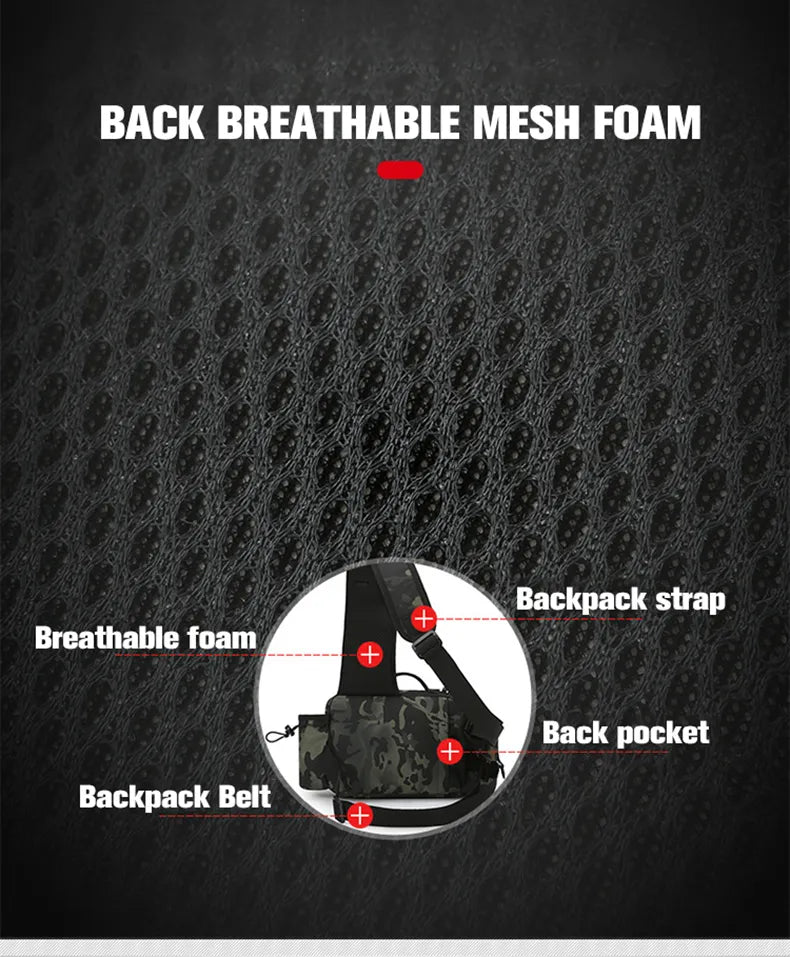 Master Angler's Tackle Sling Bag