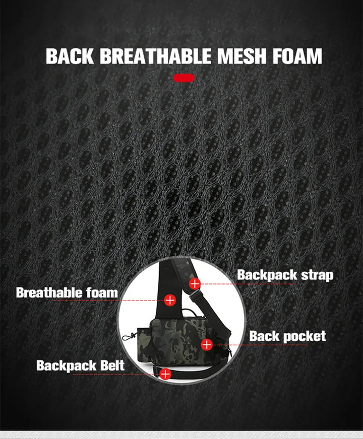 Master Angler's Tackle Sling Bag