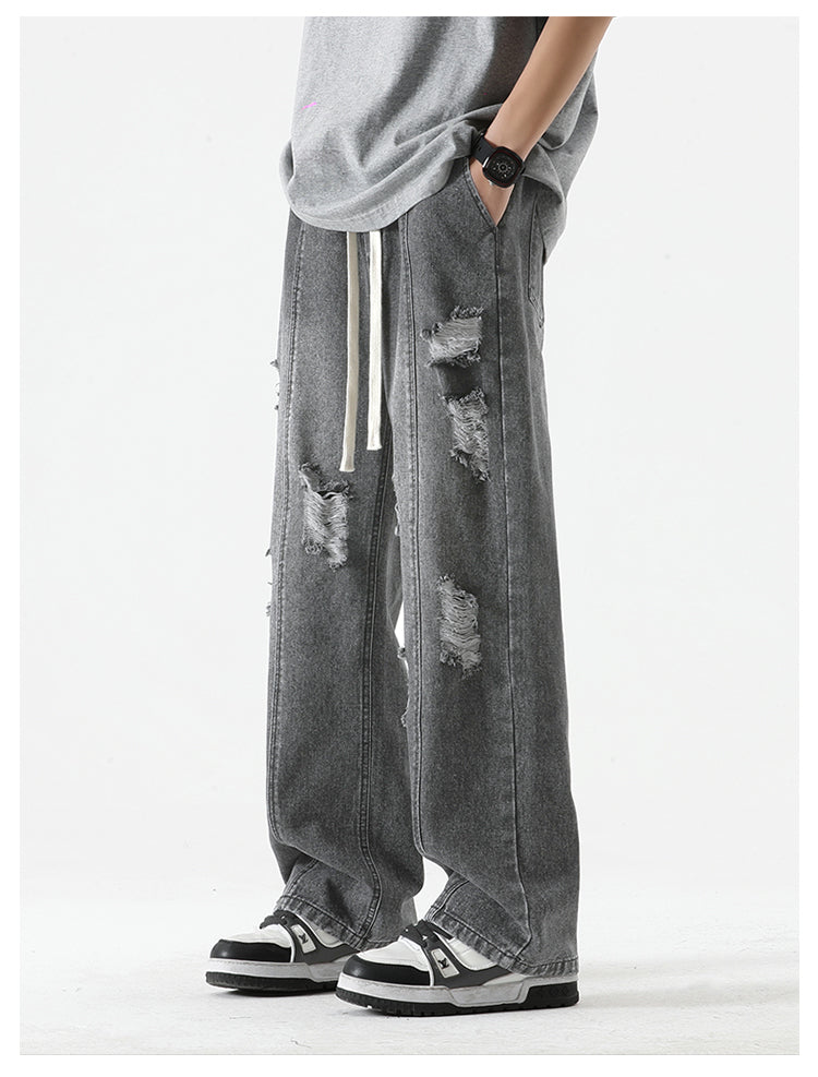 Dropout Distressed Jeans