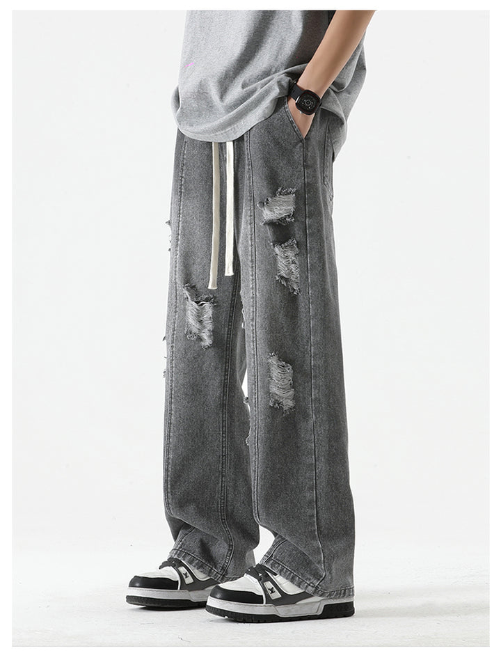 Dropout Distressed Jeans