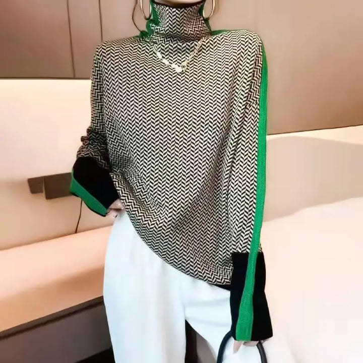 Nova Herringbone Sweater