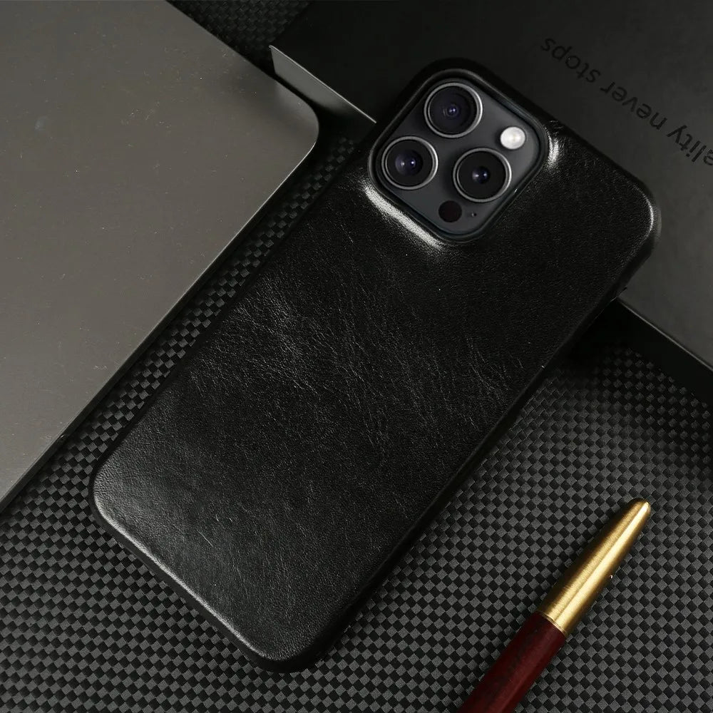 Executive Leather Magsafe iPhone Case