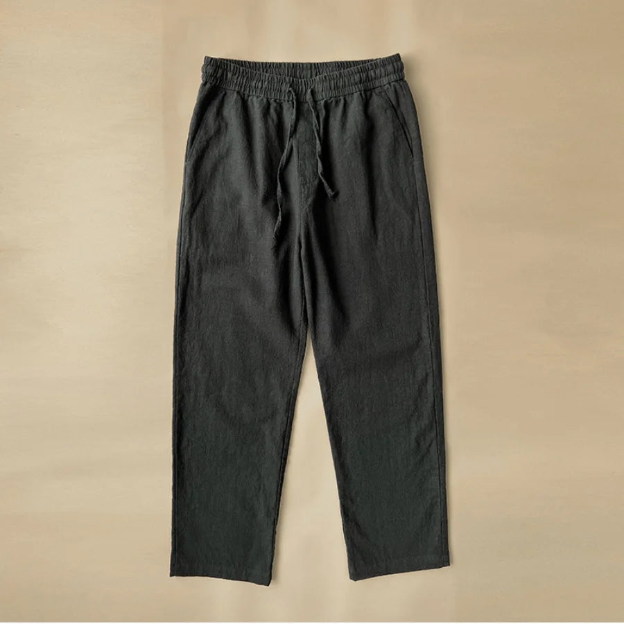 Braxton Cotton Linen Trousers