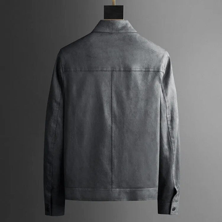 Jack Harrington Genuine Suede Leather Coat