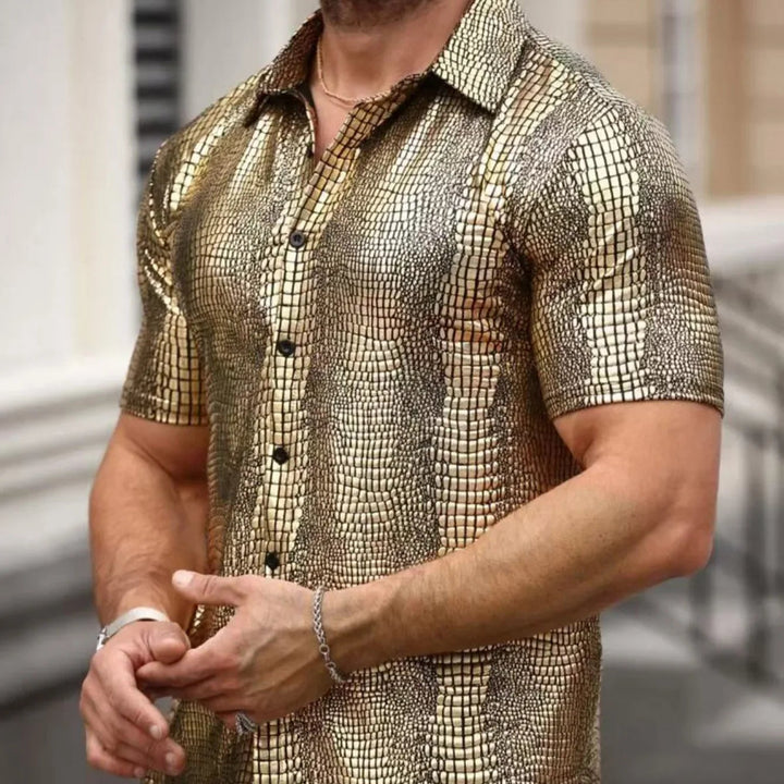 Python Mirage Button-Up