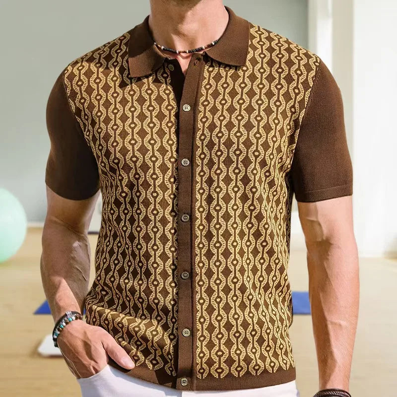 Monaco™ Chain Link Polo