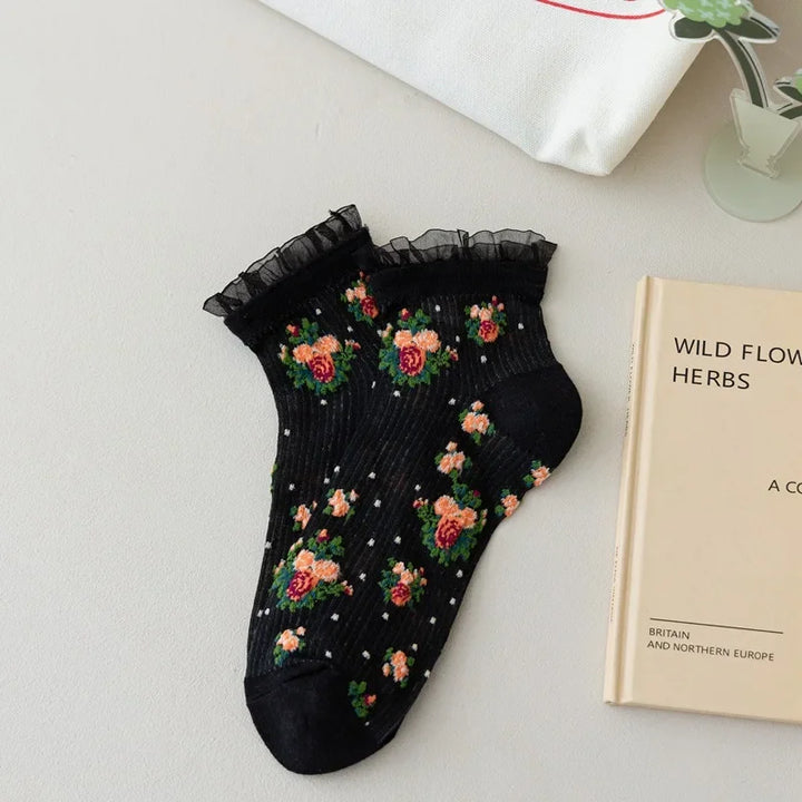 Heirloom Lace Socks