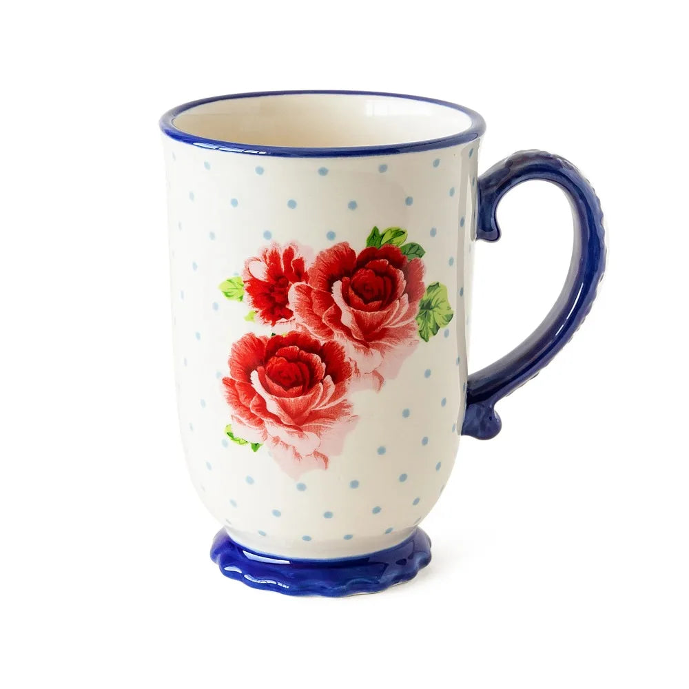 Adelaide Vintage Rose 4pc Mug Set