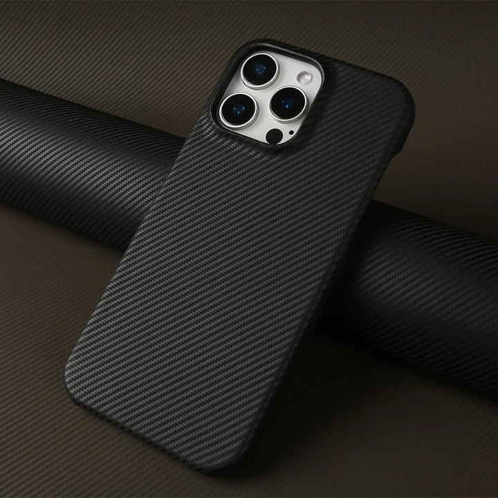 Axis Carbon Fiber Leather Case
